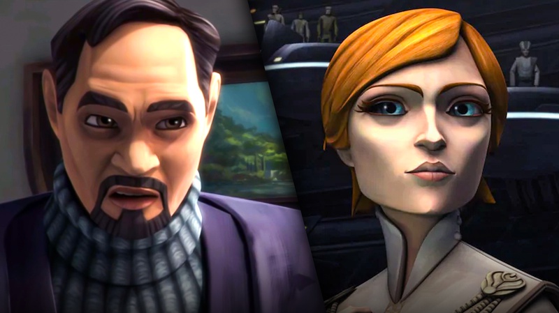 Bail Organa and Mon Mothma