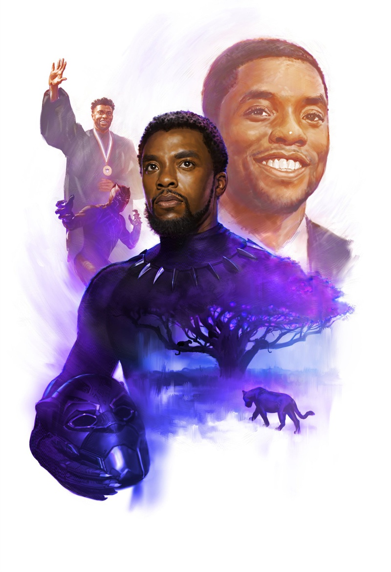 Homenagem a Chadwick Boseman