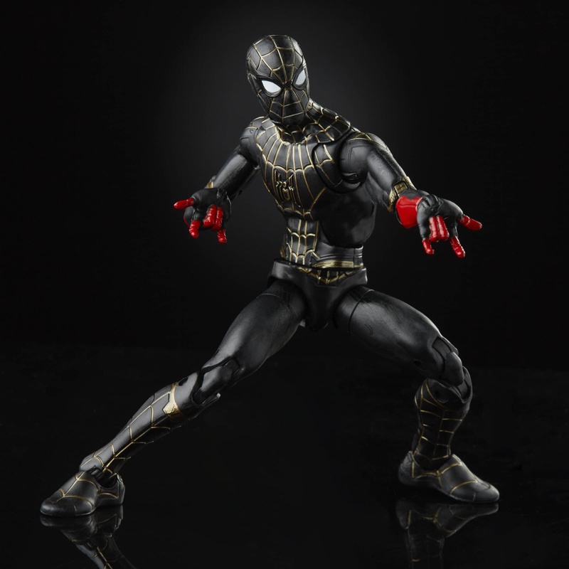 Spider-Man No Way Home Black and Gold Suit