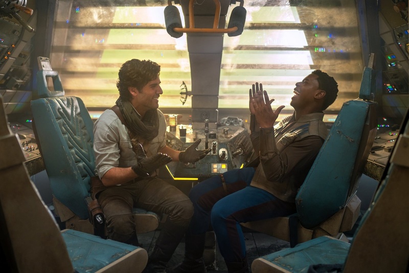 Oscar Isaac and John Boyega