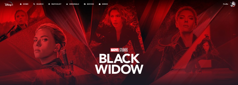 Black Widow Disney+ Collection