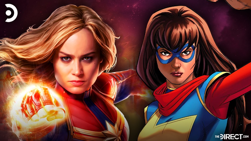 Captain Marvel and Ms. Marvel