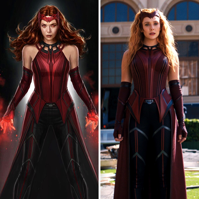 Scarlet witch costume