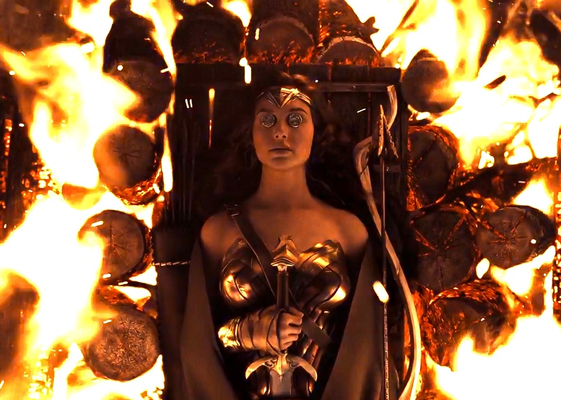 Wonder Woman Funeral