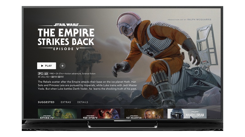 Disney+ 4K streaming “Star Wars: The Empire Strikes Back”