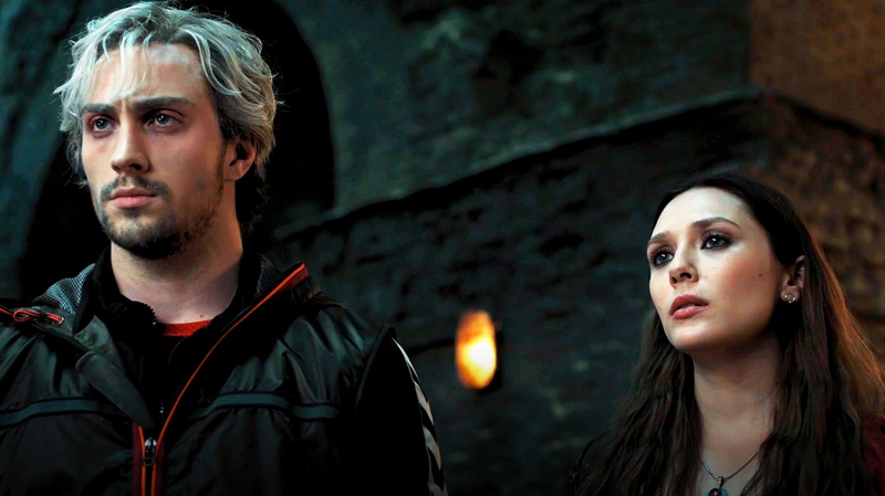 Quicksilver and Scarlet Witch in Avengers Ultron