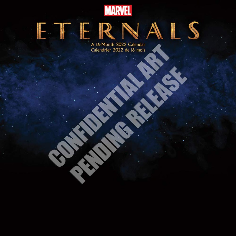 Eternals calendar cover