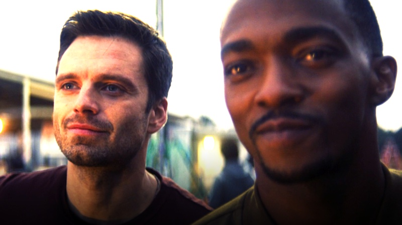 Sam Wilson and Bucky Barnes