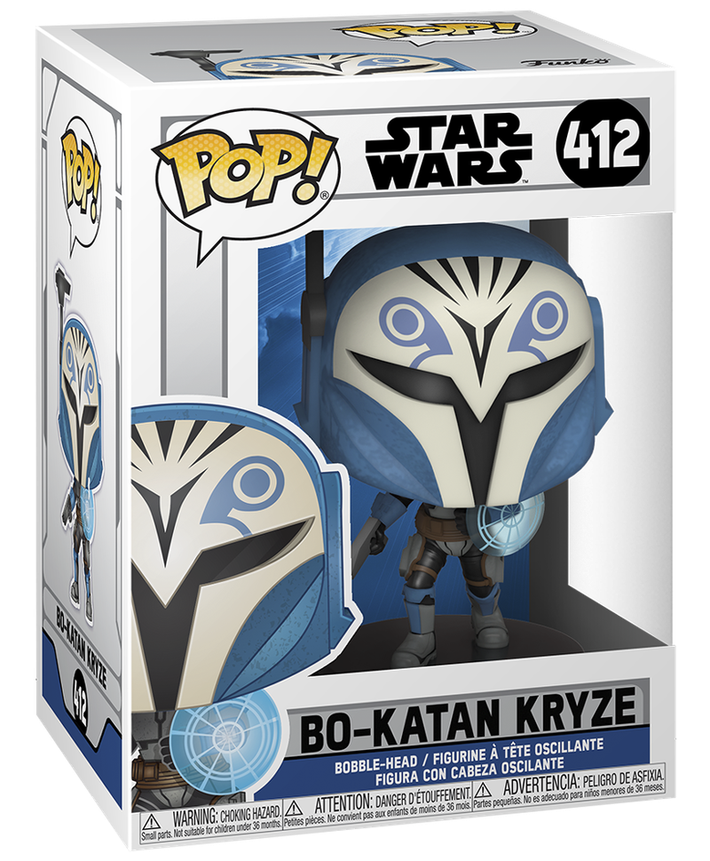 Bo-Katan Season 7 Funko Pop Box Art