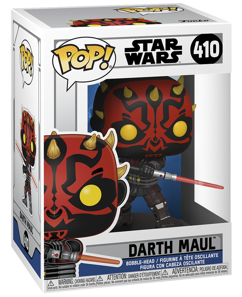 Darth Maul Season 7 Funko Pop Box Art