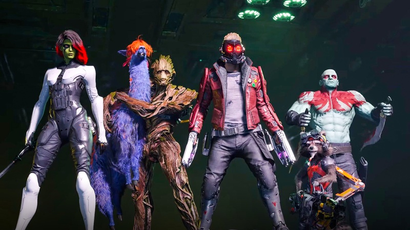 Guardians of the Galaxy Video Game Characters