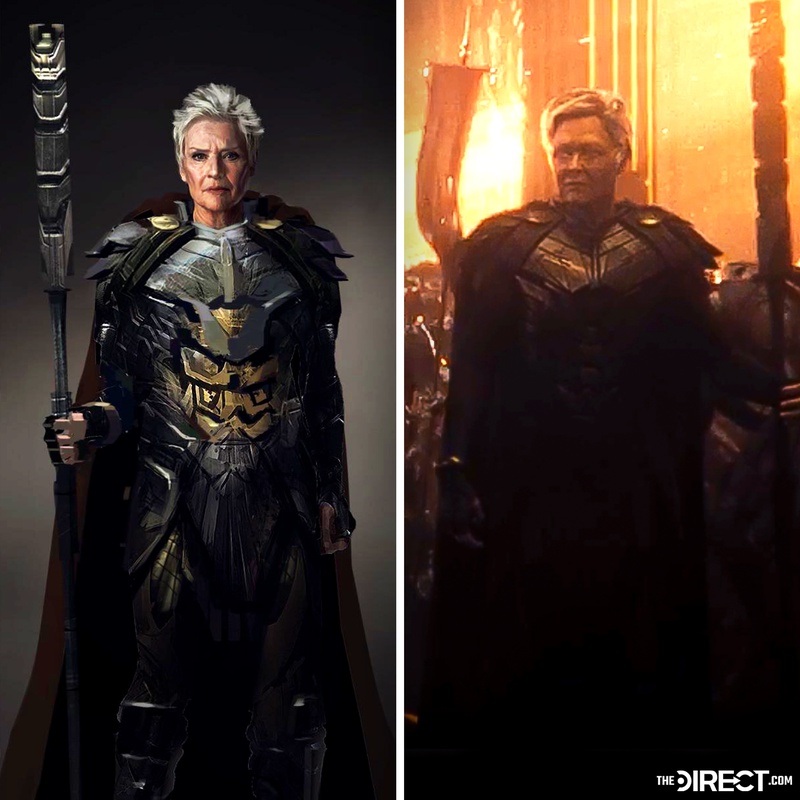 Justice League: Granny Goodness' Full Armored Costume Revealed In Snyder  Cut Concept Art