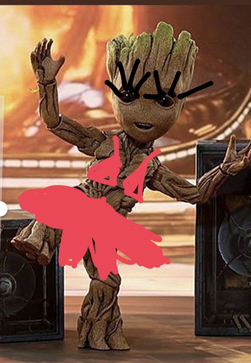 Groot Guardians of the Galaxy 2 Dancing