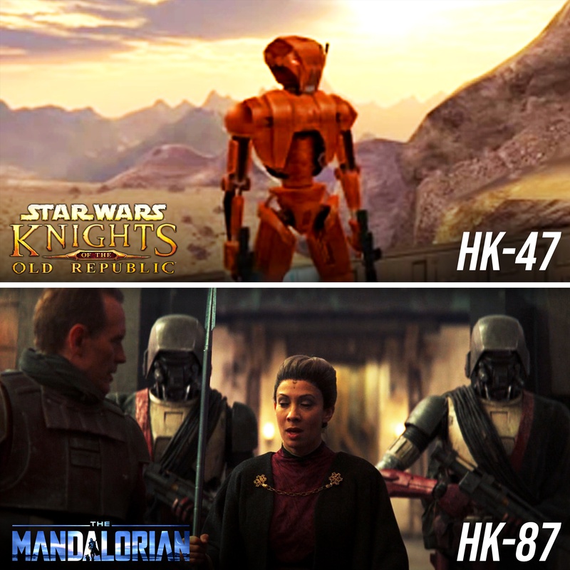 The Mandalorian HK Droids