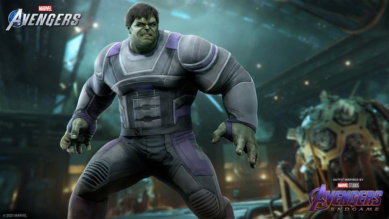 Marvel's Avengers Reveals Official New Look at Endgame Hulk Suit