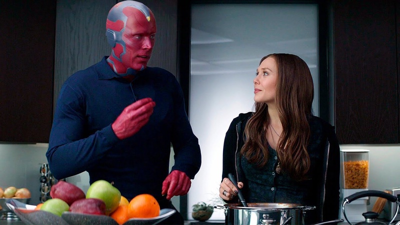 Captain America: Civil War Wanda and Vision