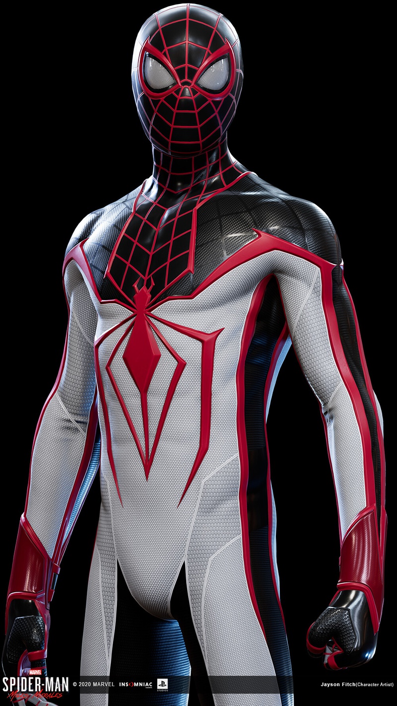 Miles Morales Spider Man Suit Designs