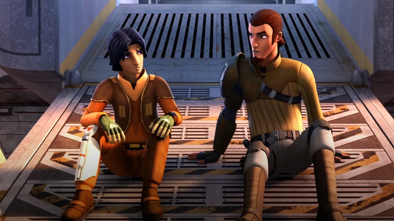 Ezra Bridger and Kanan Jarrus