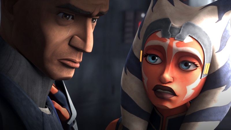 Captain Rex and Ahsoka Tano