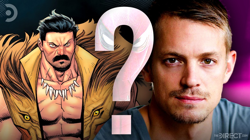 Kraven the Hunter, Question mark, and Joel Kinnaman