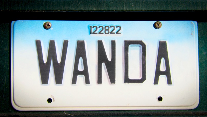 Wanda Number Plate