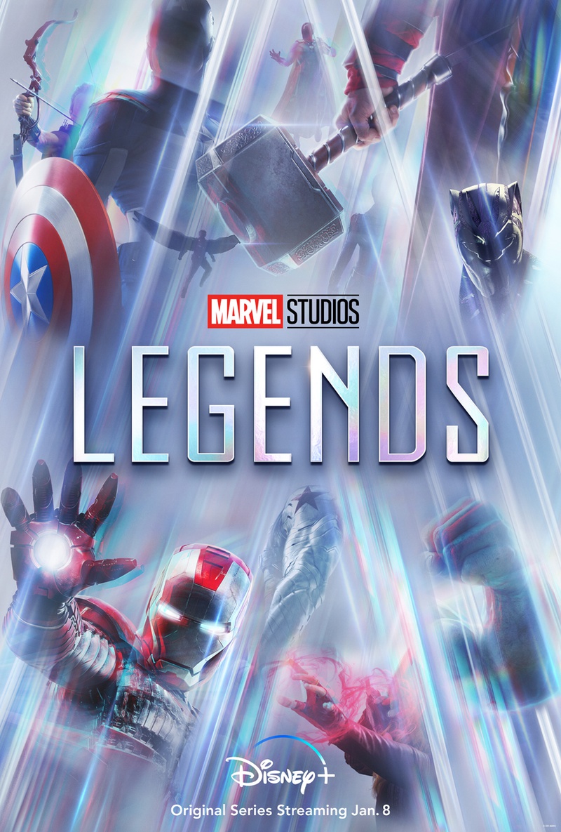 Completo pôster de lendas do Marvel Studios