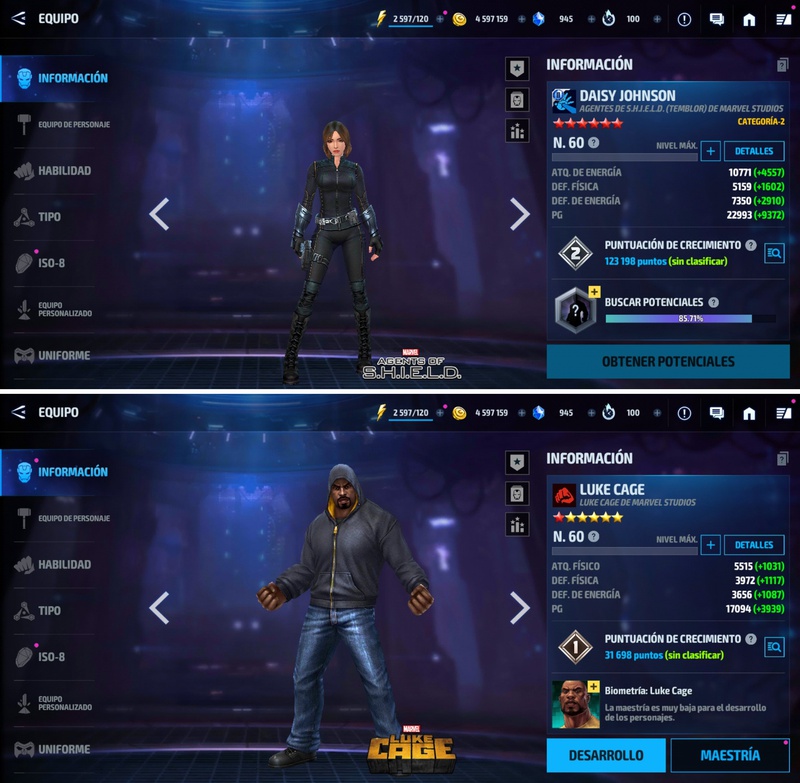 FALCON AND THE WINTER SOLDIER UPDATE CHARACTERS AND UNIFORMS IN MFF -  MARVEL Future Fight