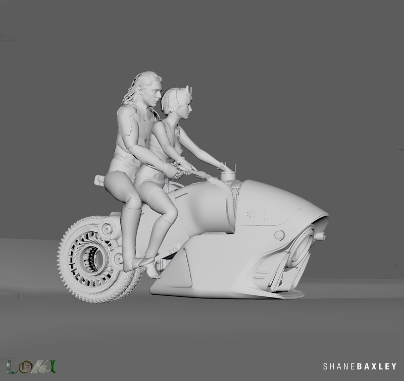 Motorcycle Loki Sylvie Lamentis