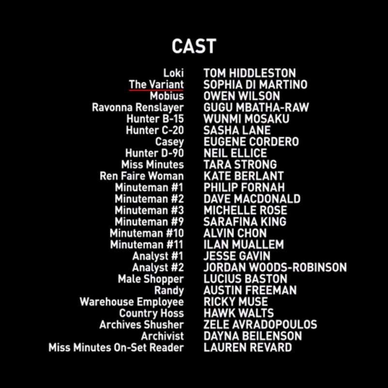 English Cast List Loki