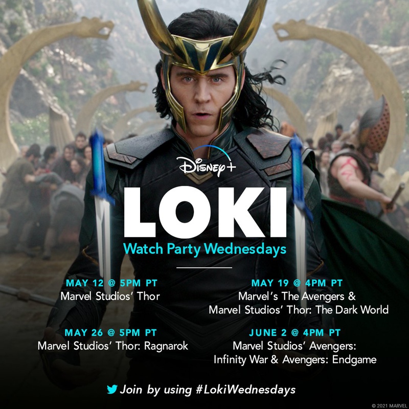 Tom Hiddleston Loki Thor Ragnarok Watch Party