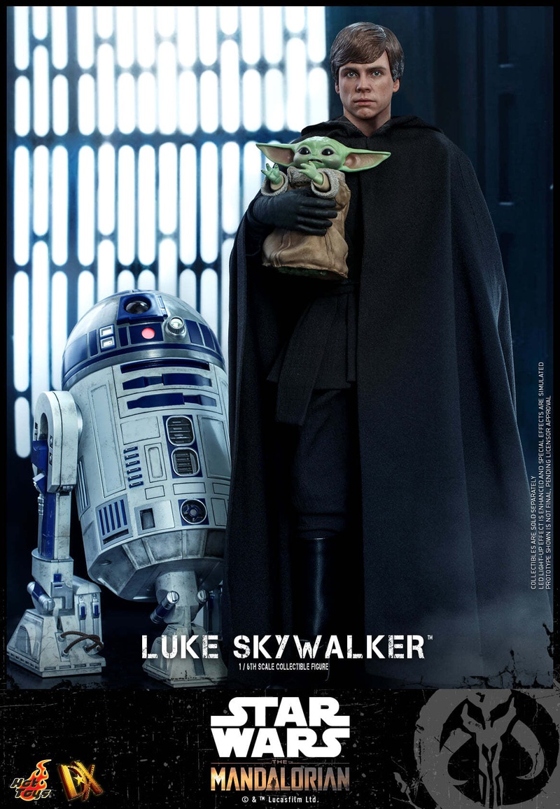 Mark Hamill as Luke Skywalker, R2-D2, Grogu