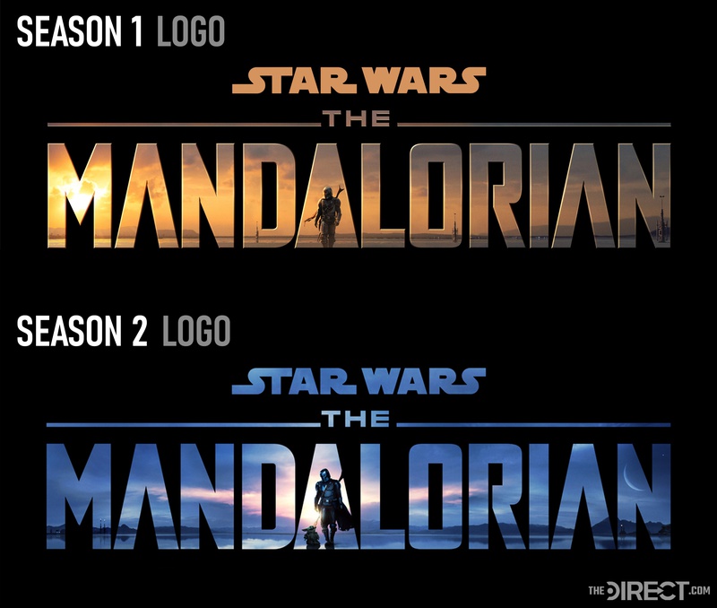 Comparação do logotipo para os logotipos Mandalorian