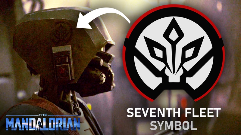 The Mandalorian Seventh Fleet Symbol