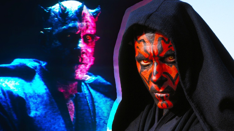 Darth Maul in Solo and The Phantom Menace