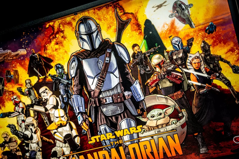 The Mandalorian Pinball Secondary Background