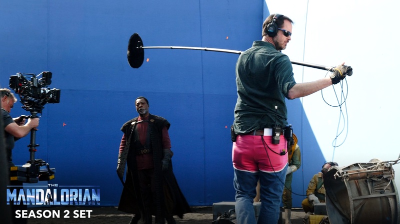 Boom Operator Pink Shorts The Mandalorian