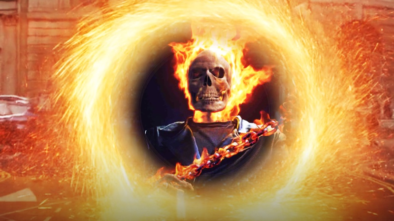 Nicholas Cage's Ghost Rider in Portal