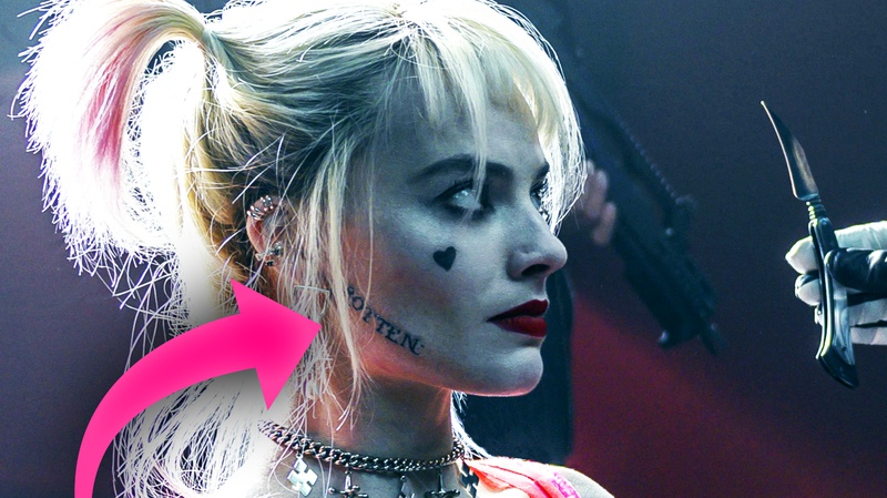 The Suicide Squad Harley Quinn Tattoo Changes