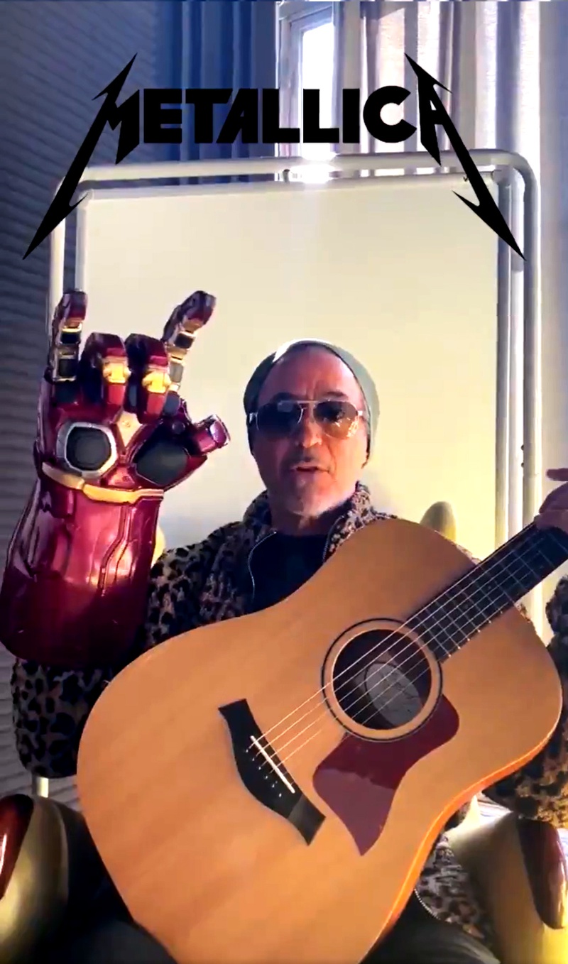 robert downey jr guitar