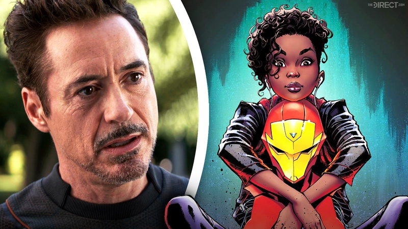 Tony Stark Riri Williams