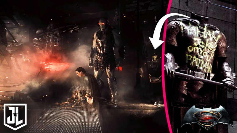 Zack Snyder's Justice League Knightmare Scene Robin Easter Egg