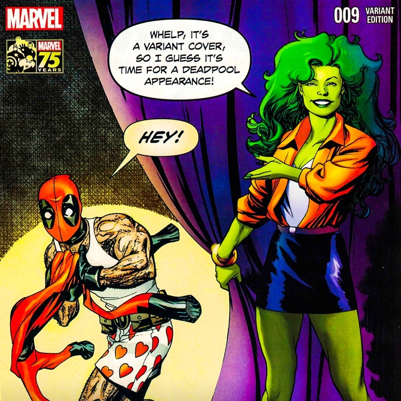 Quarta Parede She-Hulk Deadpool