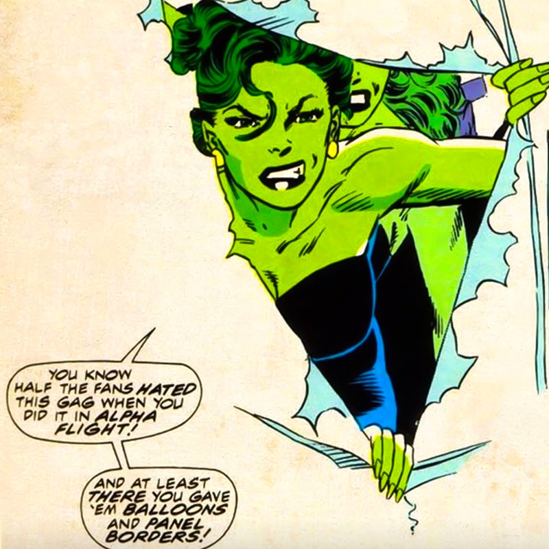 She-Hulk Fourth Wall