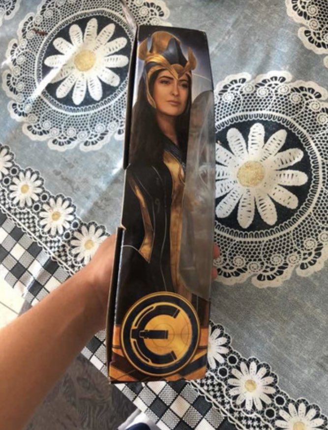 Eternals Ajak Merchandise Side of Box