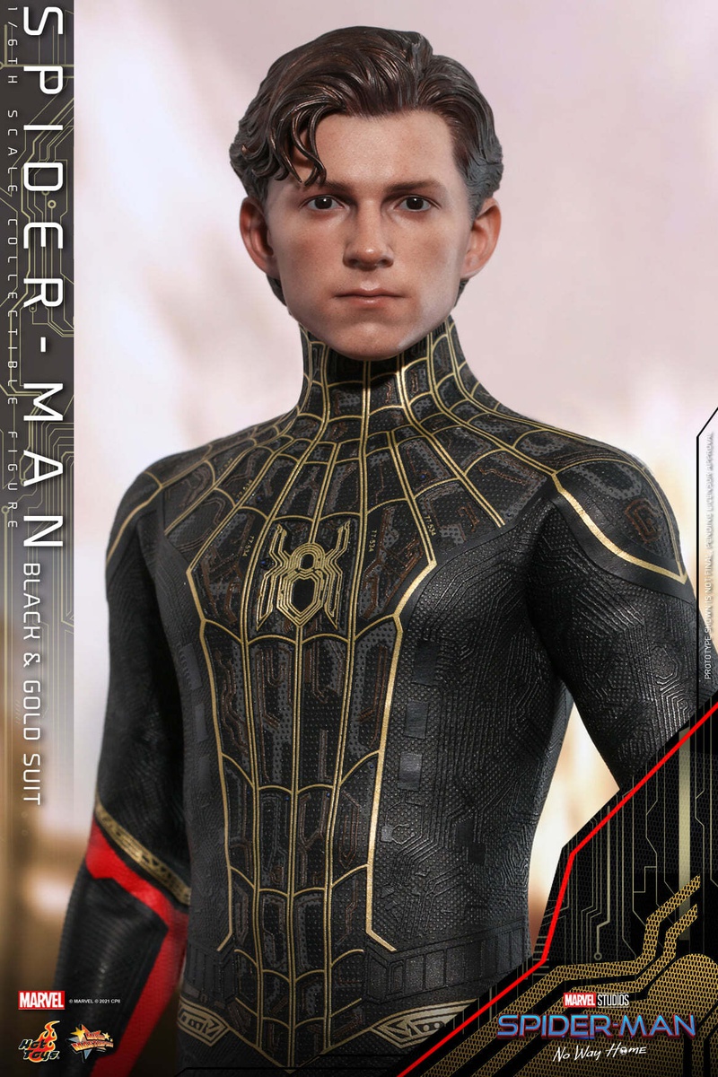 Spider Man 3 Best Look Yet At Tom Hollands New Black Suit Revealed 