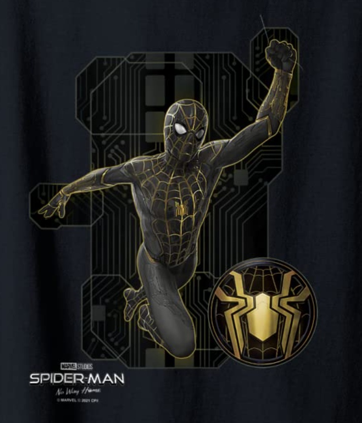 Spider-Man 3: No Way Home Reveals Magic Powers of Tom Holland's Black &  Gold Suit on New Promo Art