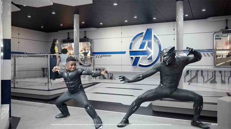 Avengers Cruise Black Panther