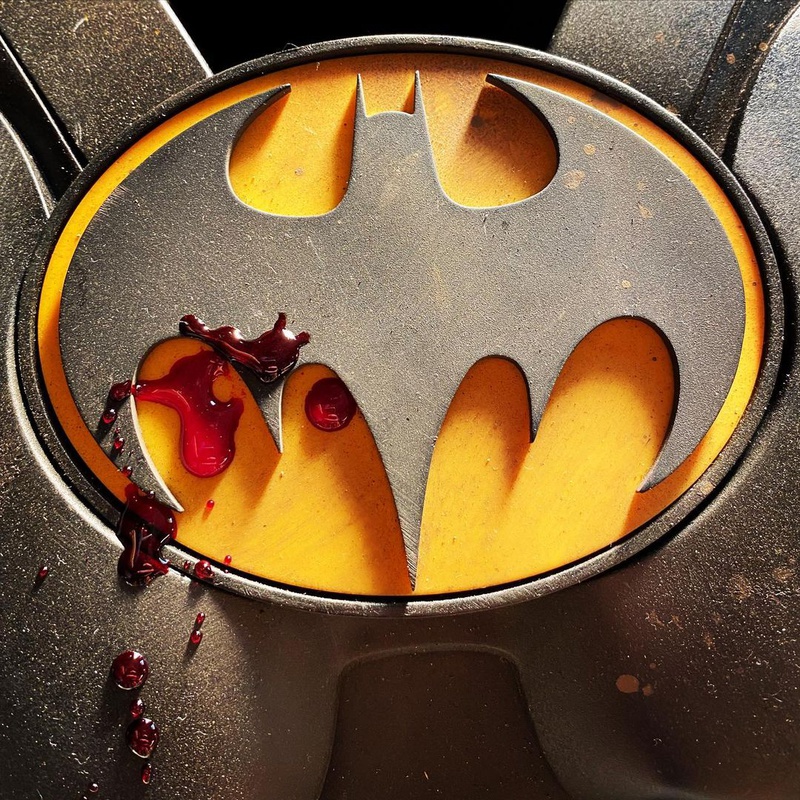 Michael Keaton's Batman symbol