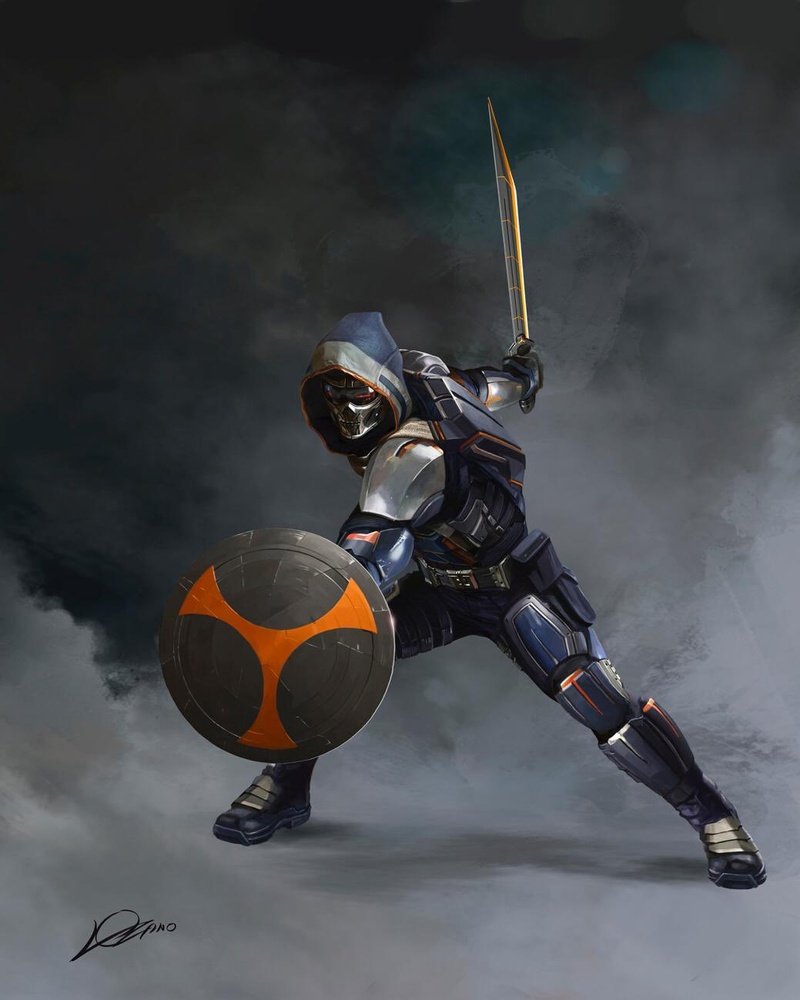 Taskmaster Black Widow art