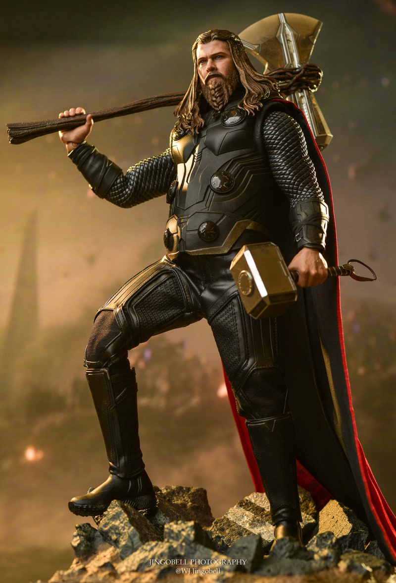 Thor with hammers